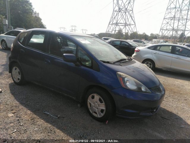 HONDA FIT 2013 jhmge8g31dc022705