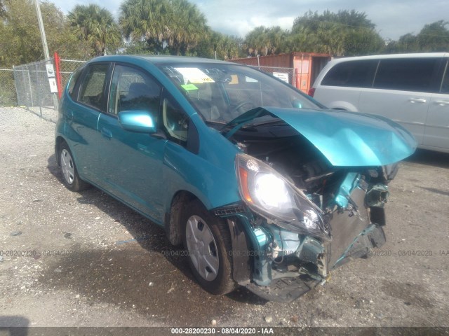 HONDA FIT 2013 jhmge8g36dc059247