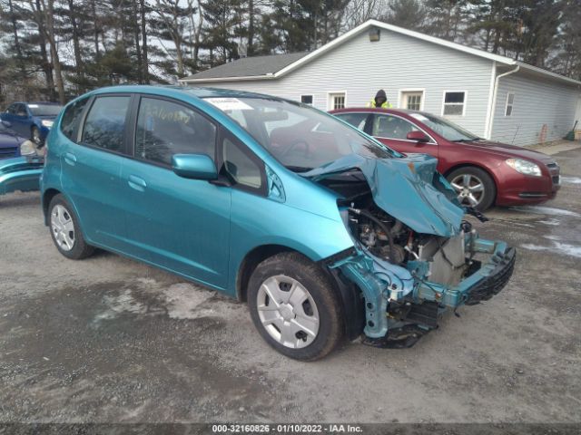 HONDA FIT 2013 jhmge8g39dc006557