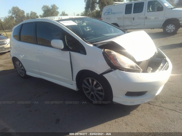 HONDA FIT 2013 jhmge8g53dc009648