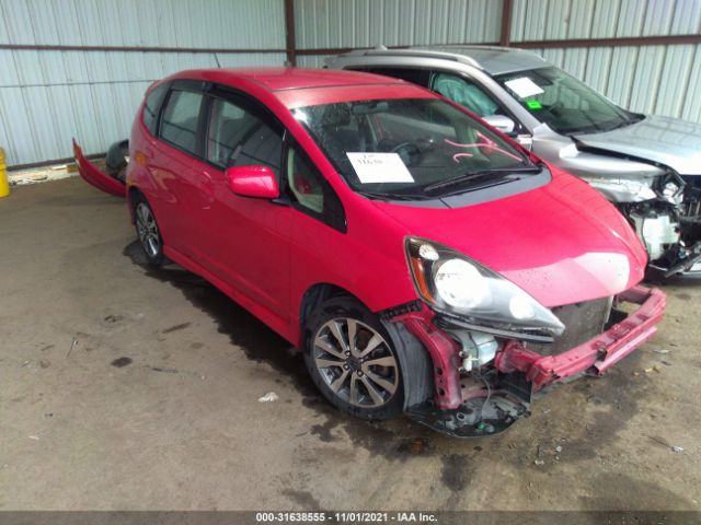 HONDA FIT 2013 jhmge8g59dc028253