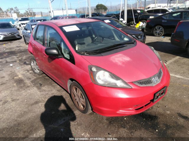 HONDA FIT 2010 jhmge8h21as004499