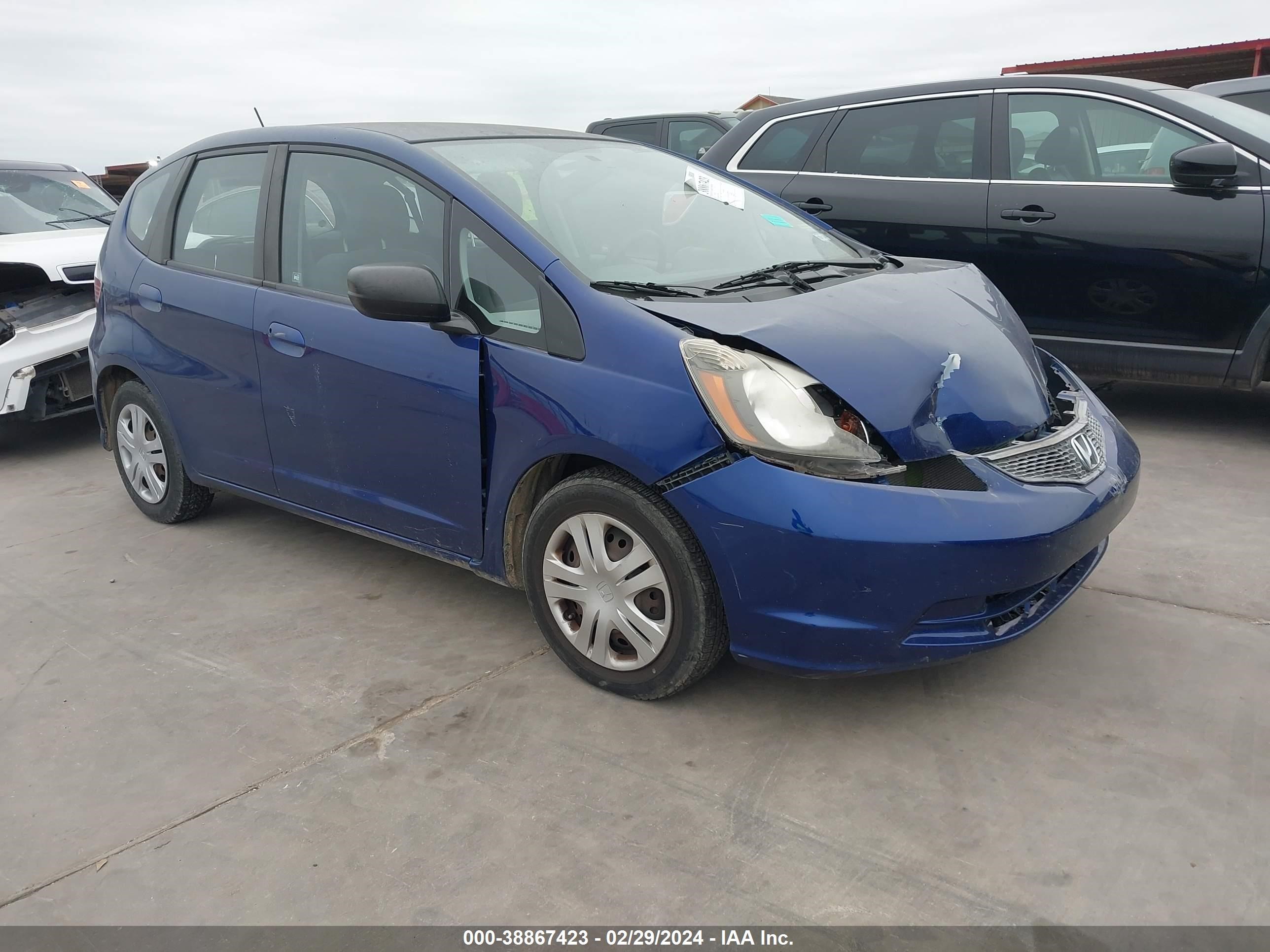 HONDA FIT 2010 jhmge8h21as025286