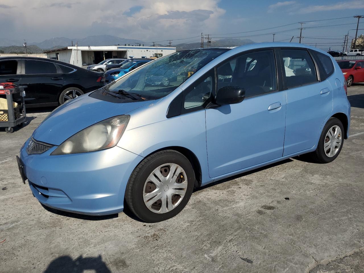 HONDA FIT 2010 jhmge8h23ac000609