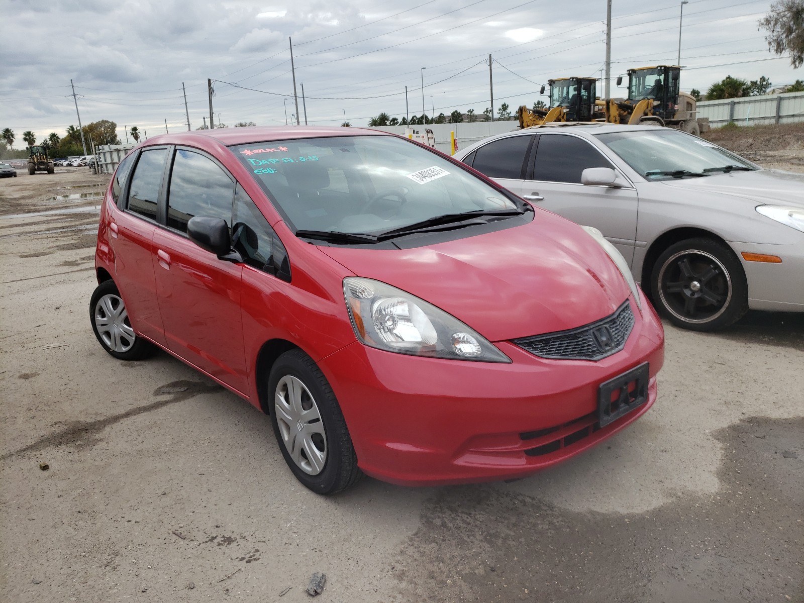 HONDA FIT 2010 jhmge8h23ac001095