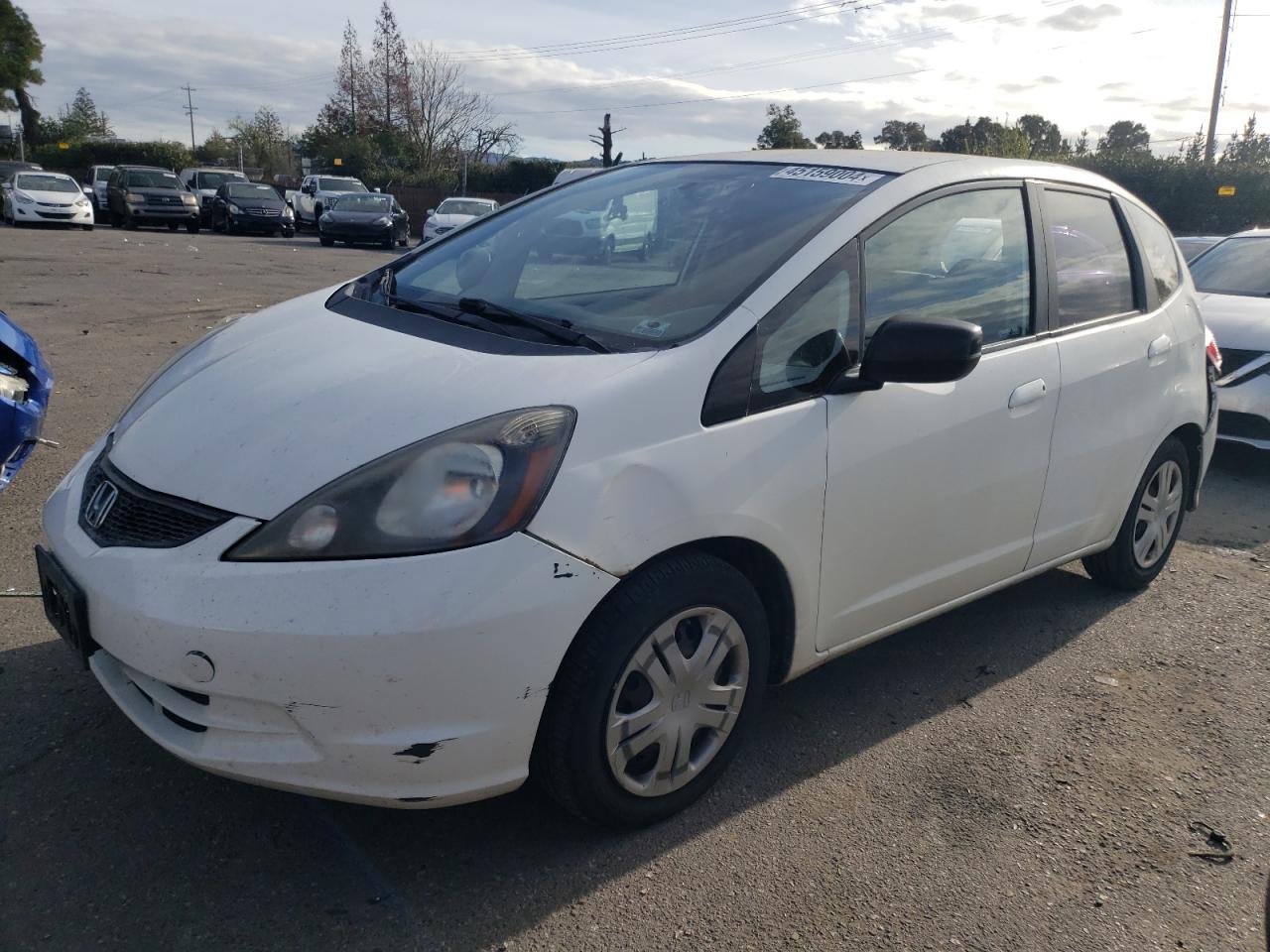 HONDA FIT 2010 jhmge8h24as019014