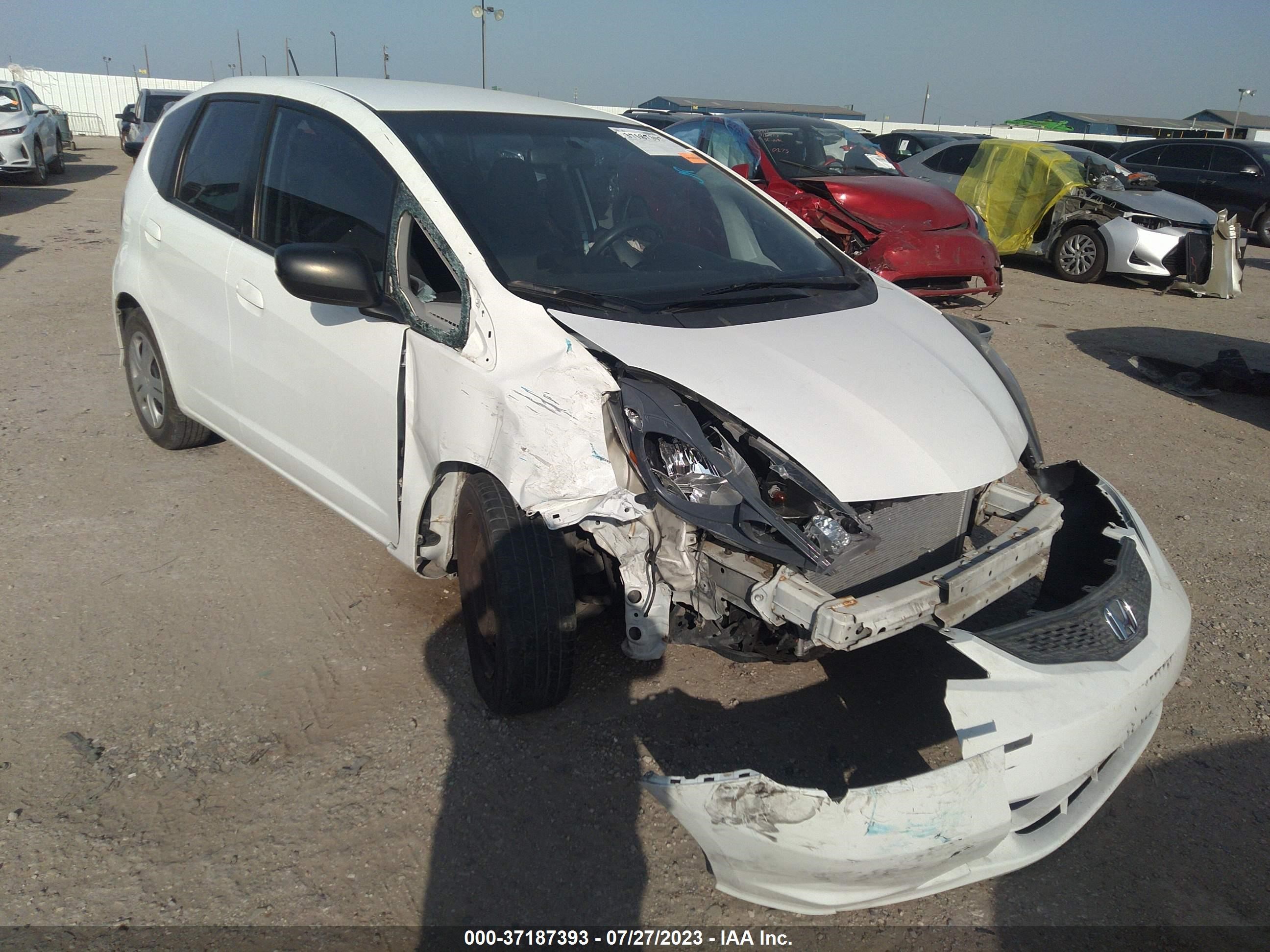 HONDA FIT 2010 jhmge8h25as004070