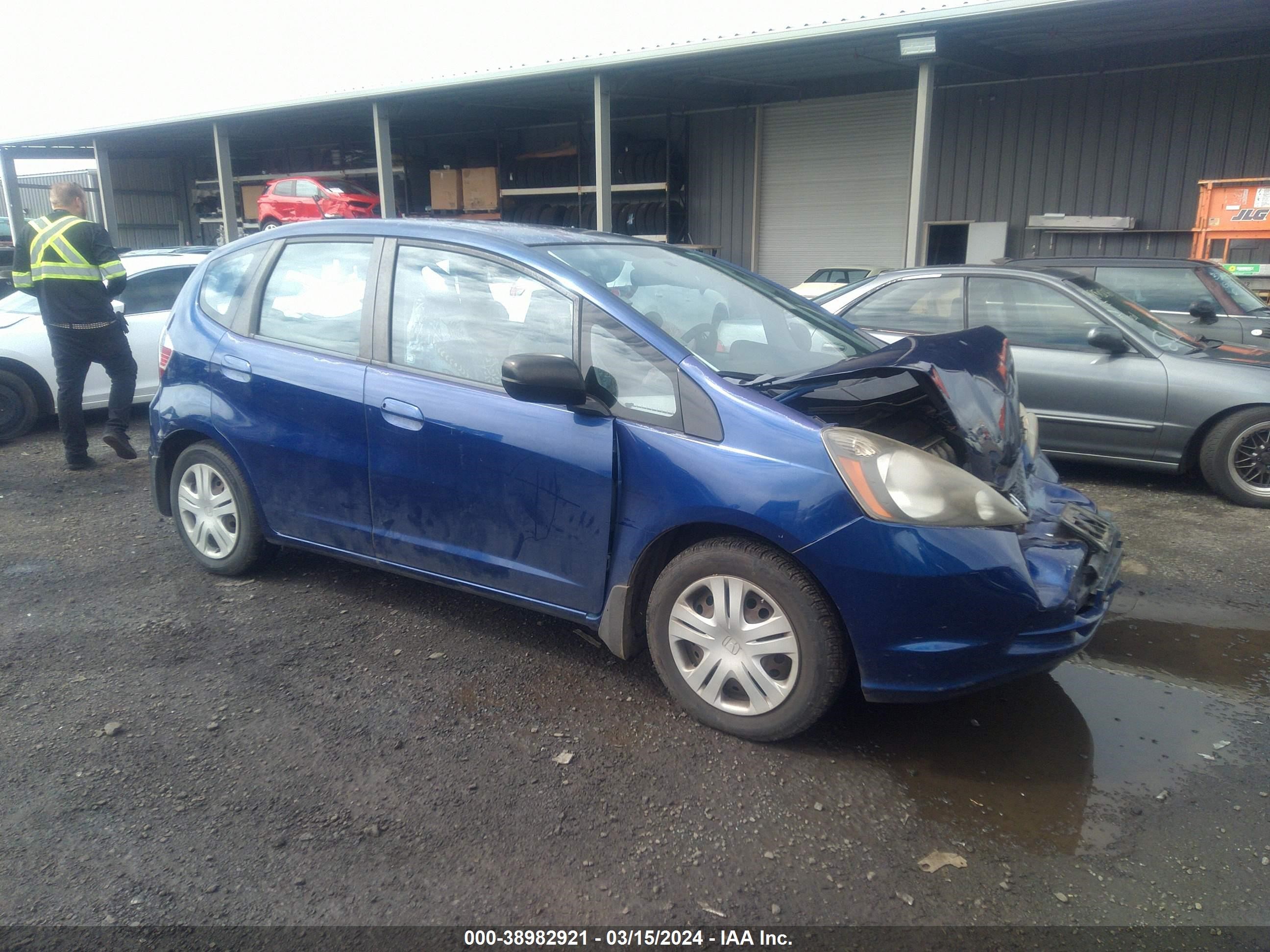 HONDA FIT 2010 jhmge8h26as011996