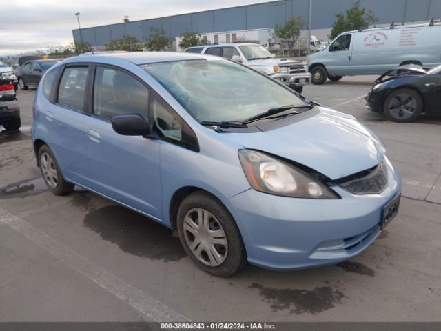 HONDA FIT 2010 jhmge8h27ac023634