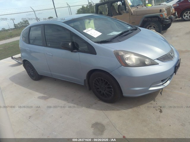 HONDA FIT 2010 jhmge8h27as000859