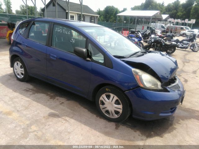 HONDA FIT 2010 jhmge8h29as013273