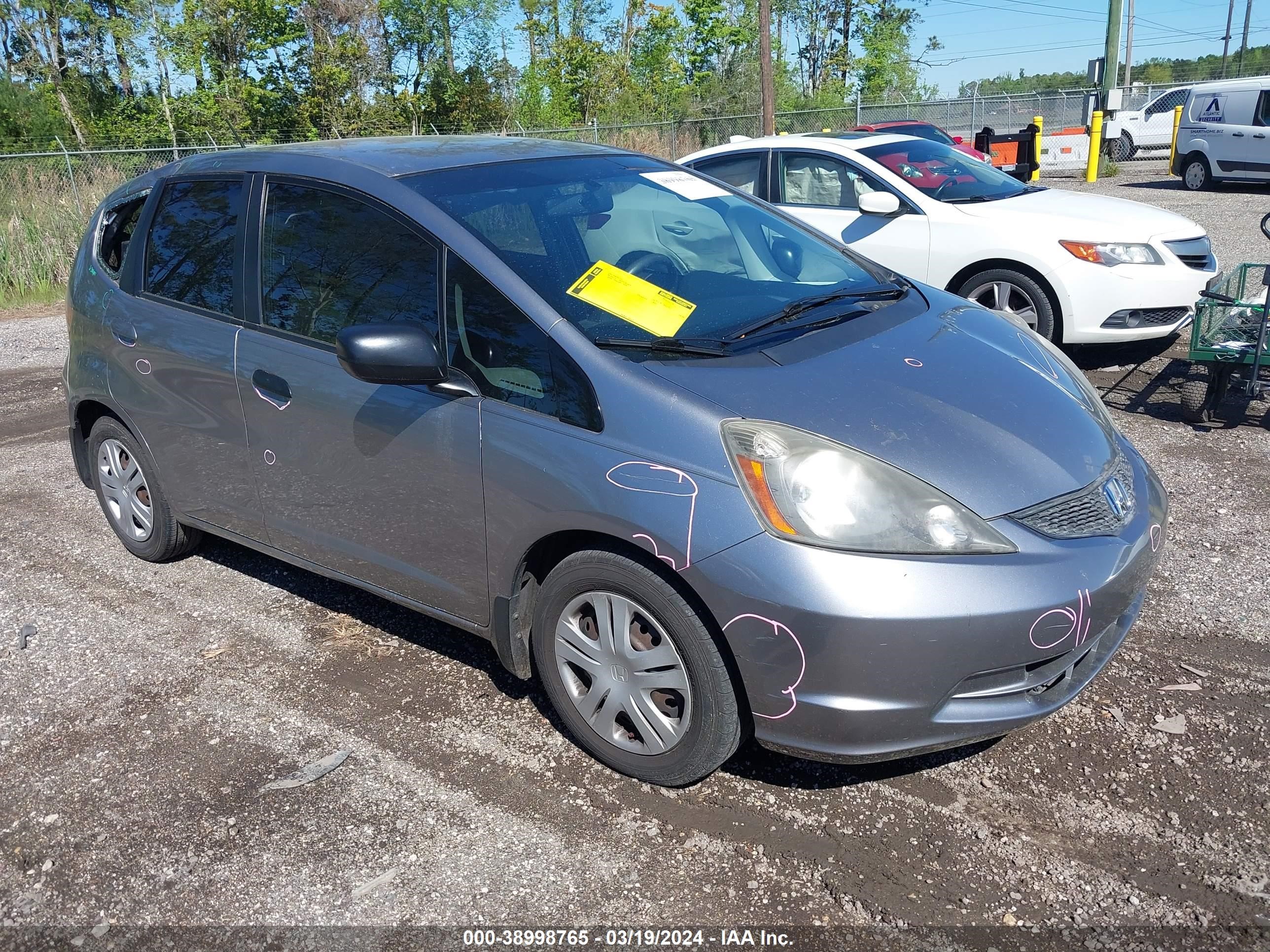 HONDA FIT 2010 jhmge8h2xas026680