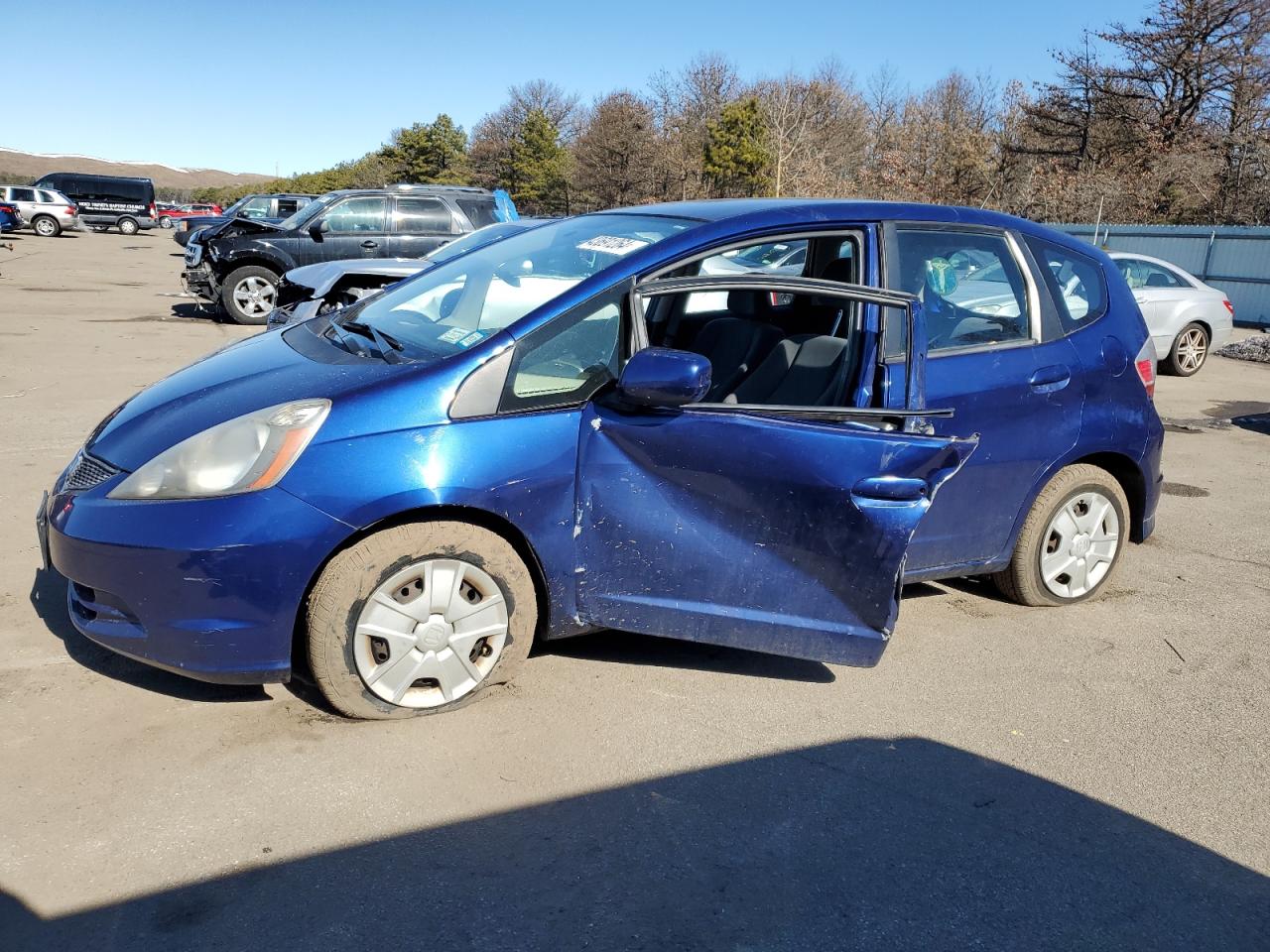 HONDA FIT 2012 jhmge8h30cc037239