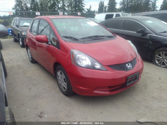 HONDA FIT 2013 jhmge8h30dc030907