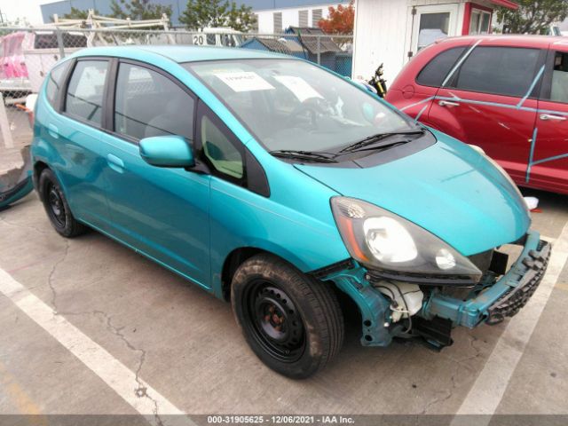 HONDA FIT 2012 jhmge8h31cc009787