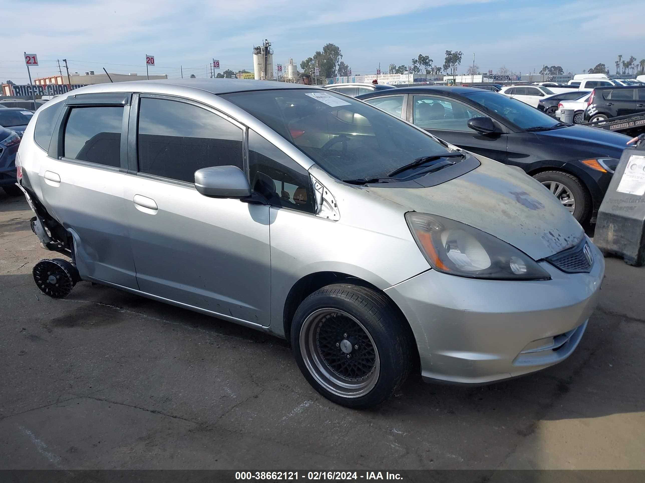 HONDA FIT 2012 jhmge8h31cs009004