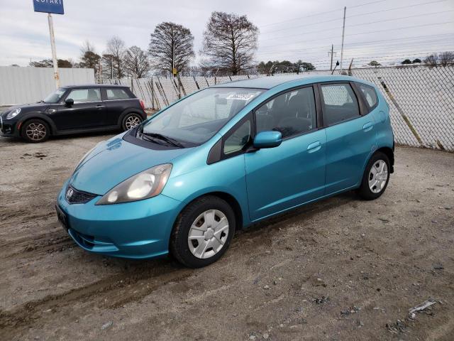 HONDA FIT 2013 jhmge8h31dc043665