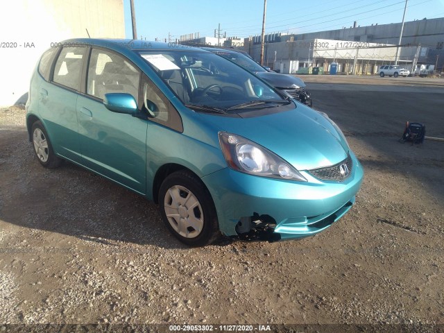 HONDA FIT 2013 jhmge8h31dc048283