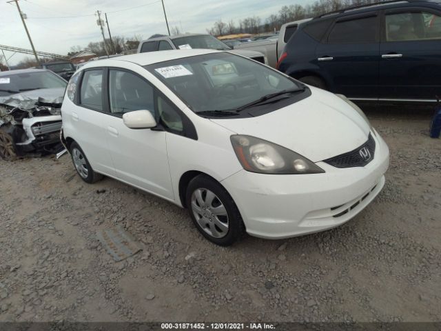 HONDA FIT 2013 jhmge8h31dc060109