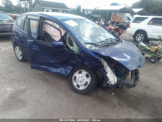 HONDA FIT 2013 jhmge8h31dc072244