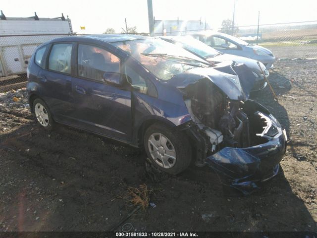 HONDA FIT 2013 jhmge8h31dc076665