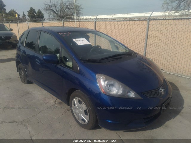 HONDA FIT 2013 jhmge8h31dc077458