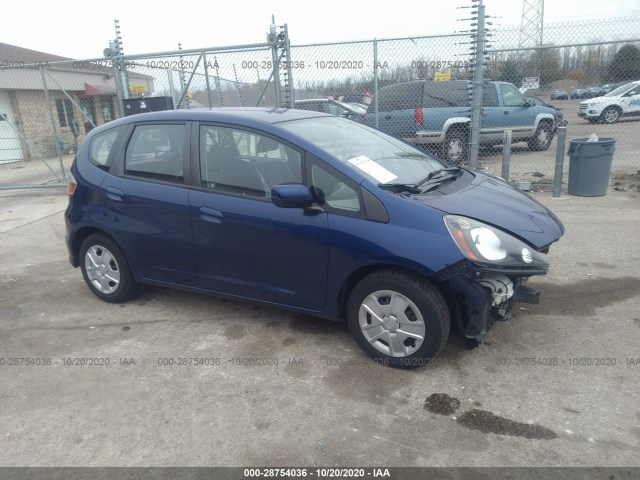 HONDA FIT 2013 jhmge8h31dc079159