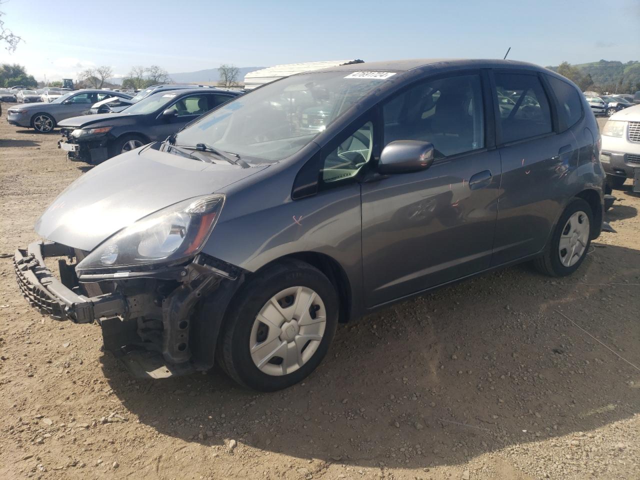 HONDA FIT 2013 jhmge8h32dc012506