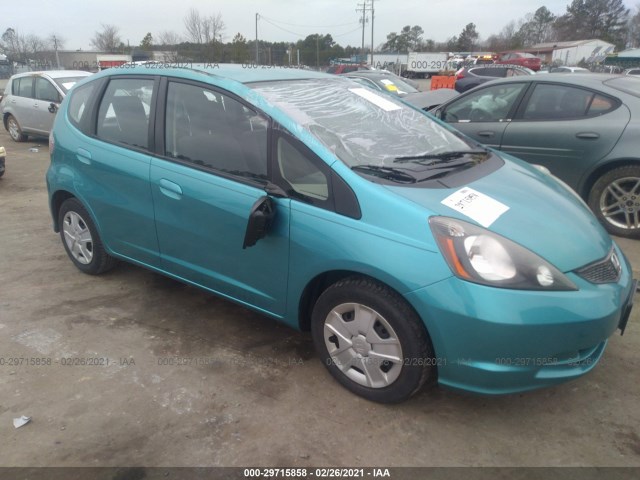 HONDA FIT 2013 jhmge8h32dc028334