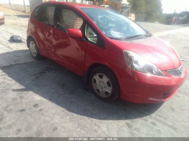 HONDA FIT 2013 jhmge8h32dc075086