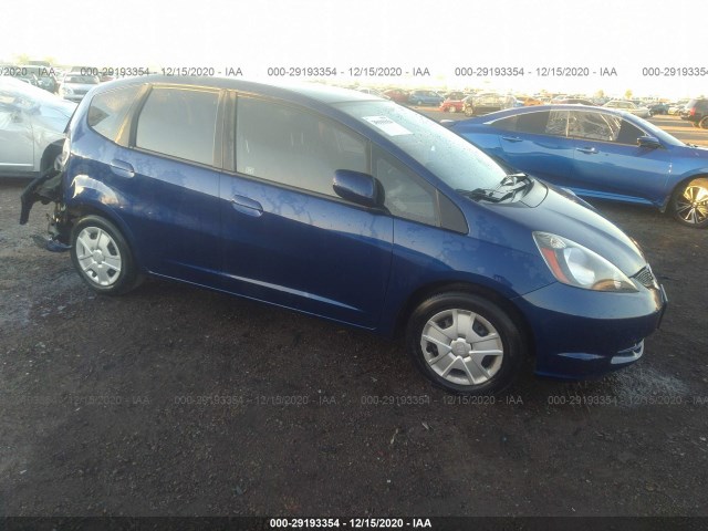 HONDA FIT 2013 jhmge8h32dc078182