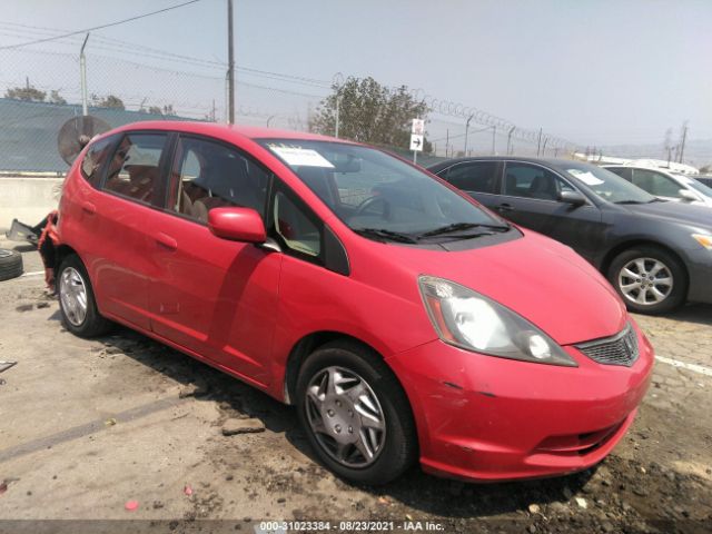 HONDA FIT 2013 jhmge8h33dc010120