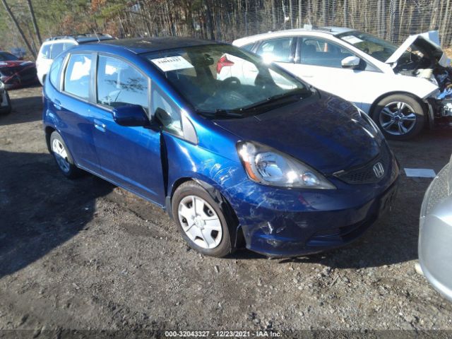 HONDA FIT 2013 jhmge8h33dc015060