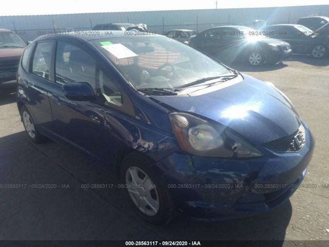 HONDA FIT 2013 jhmge8h33dc037138