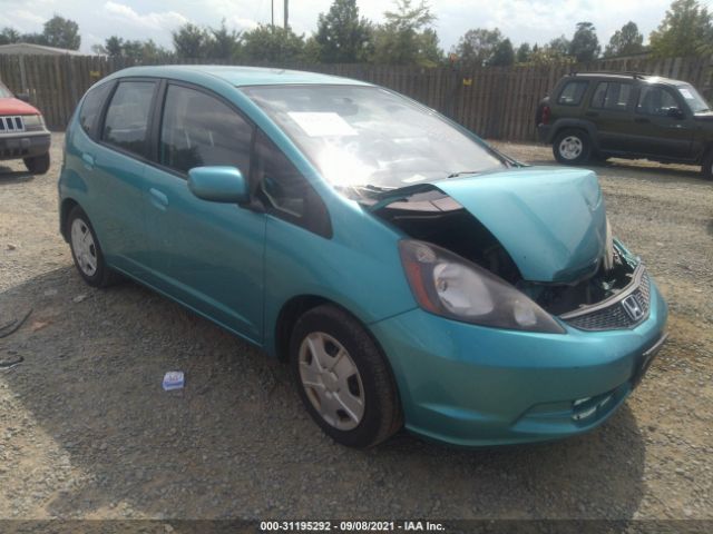 HONDA FIT 2013 jhmge8h33dc039942