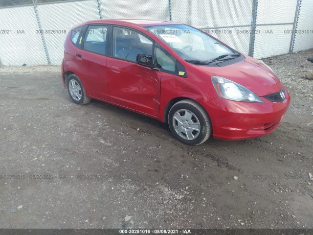 HONDA FIT 2013 jhmge8h33dc046891