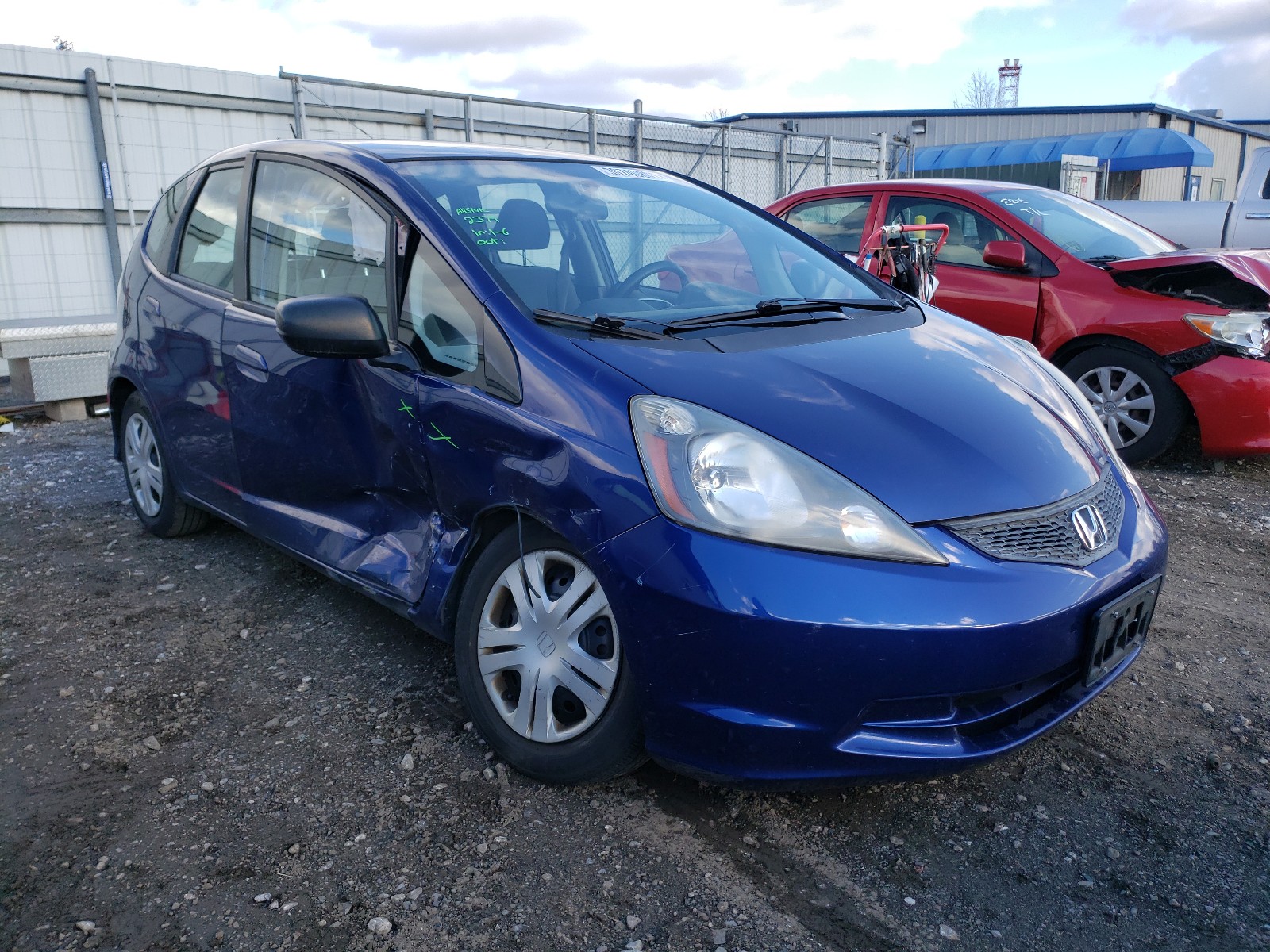 HONDA FIT 2011 jhmge8h34bc009944