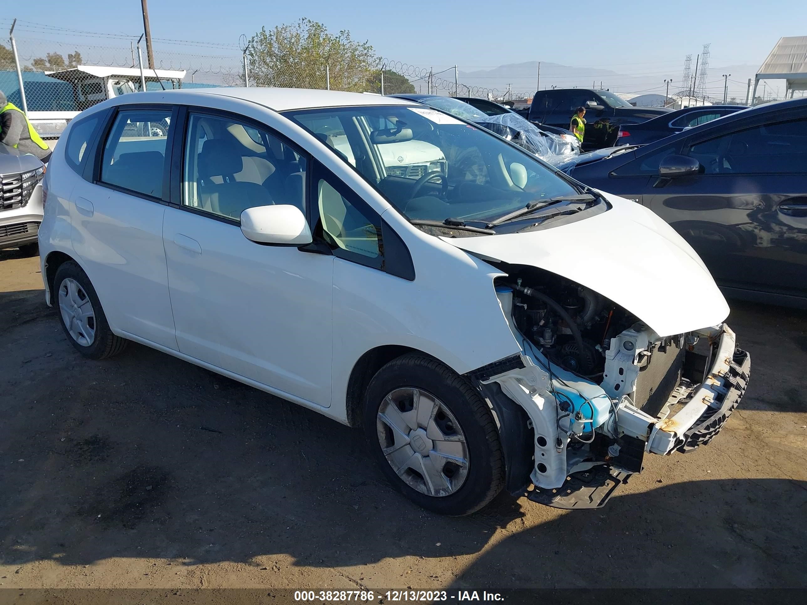 HONDA FIT 2013 jhmge8h34dc005136