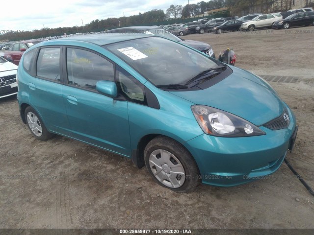 HONDA FIT 2013 jhmge8h34dc017531