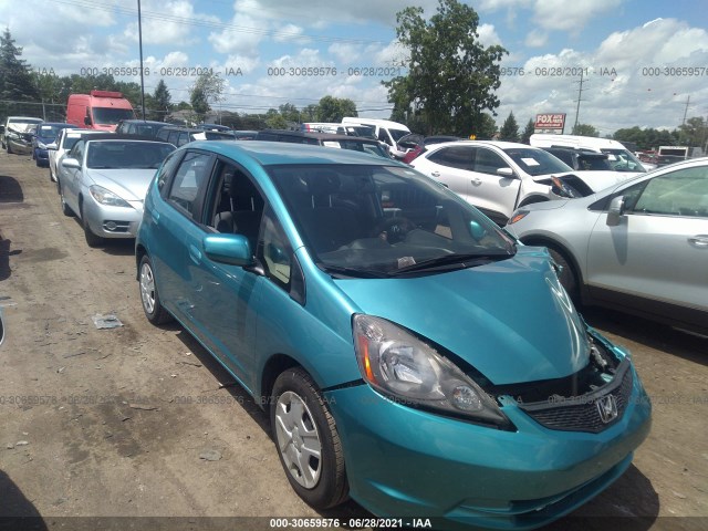 HONDA FIT 2013 jhmge8h34dc020834