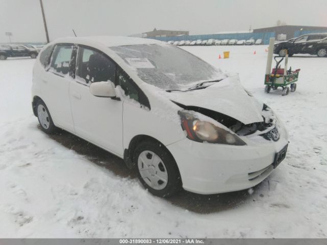 HONDA FIT 2013 jhmge8h34dc050674