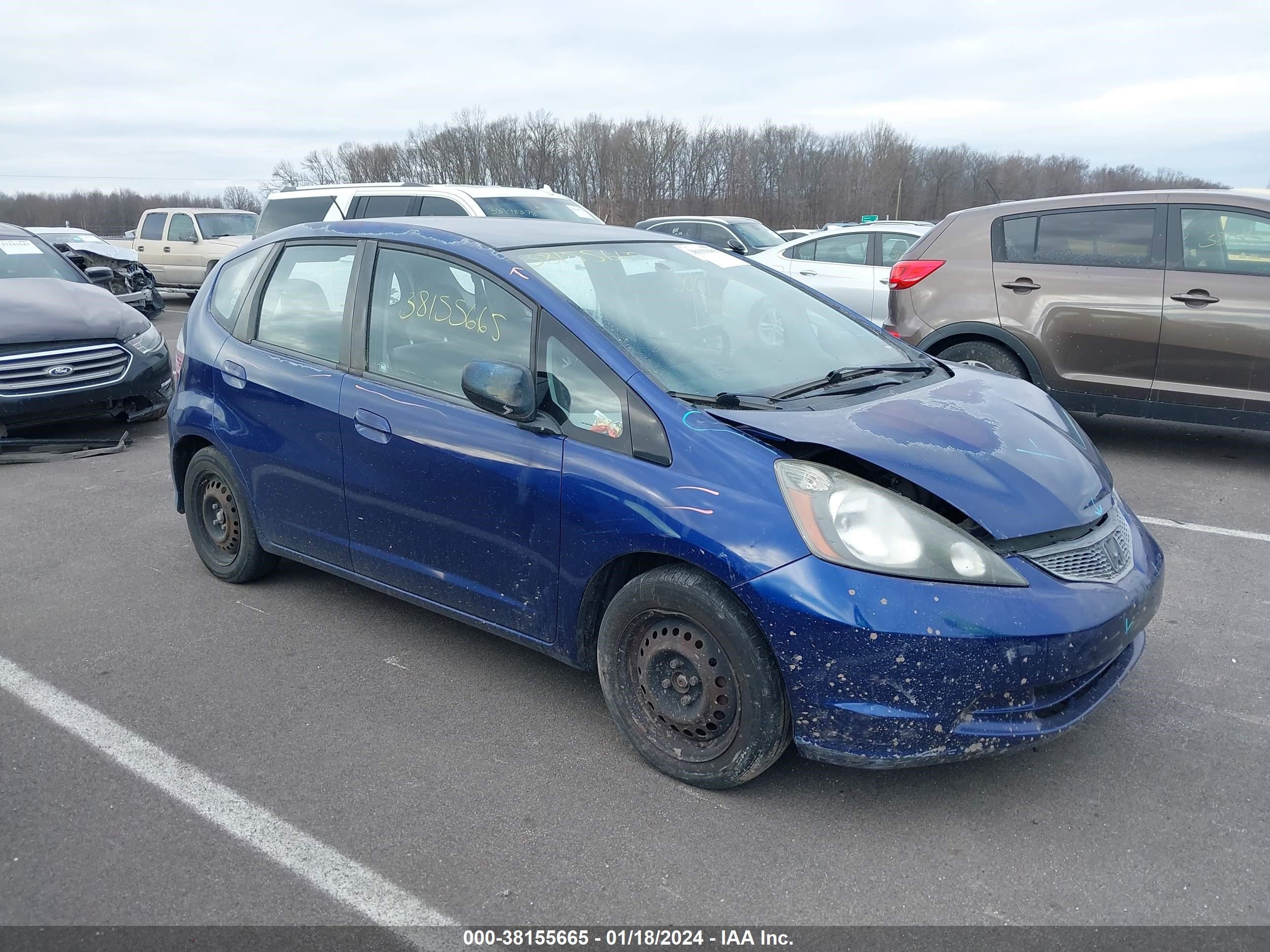 HONDA FIT 2011 jhmge8h35bc012237