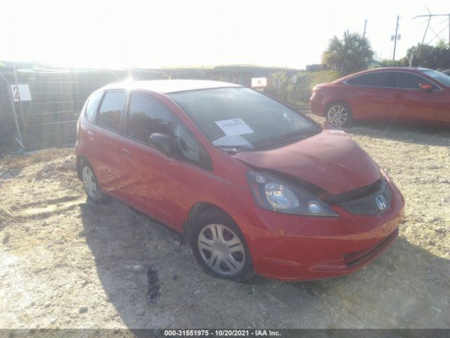 HONDA FIT 2011 jhmge8h35bs008839