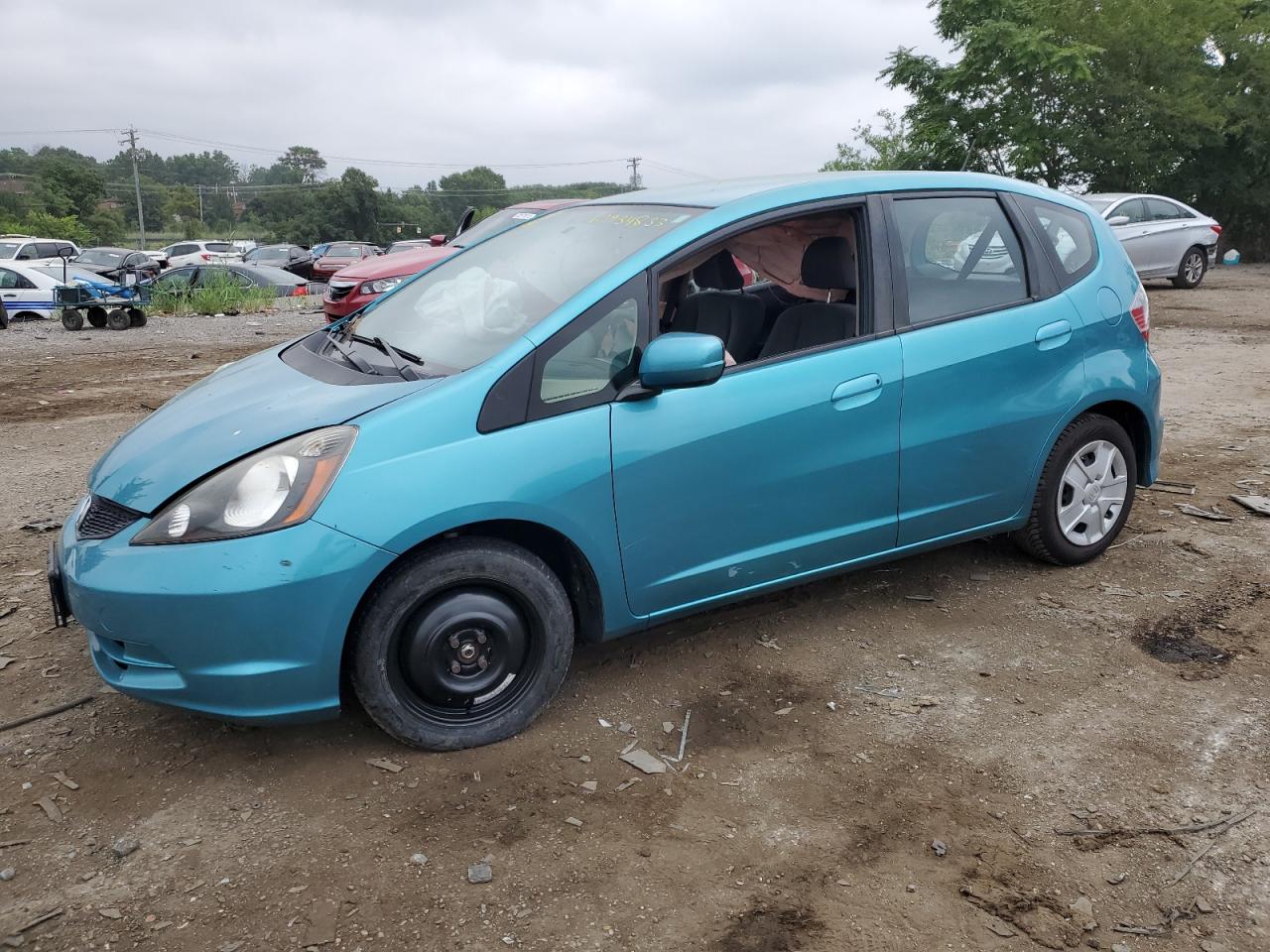 HONDA FIT 2012 jhmge8h35cc010134