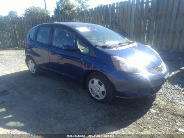 HONDA FIT 2013 jhmge8h35dc015030