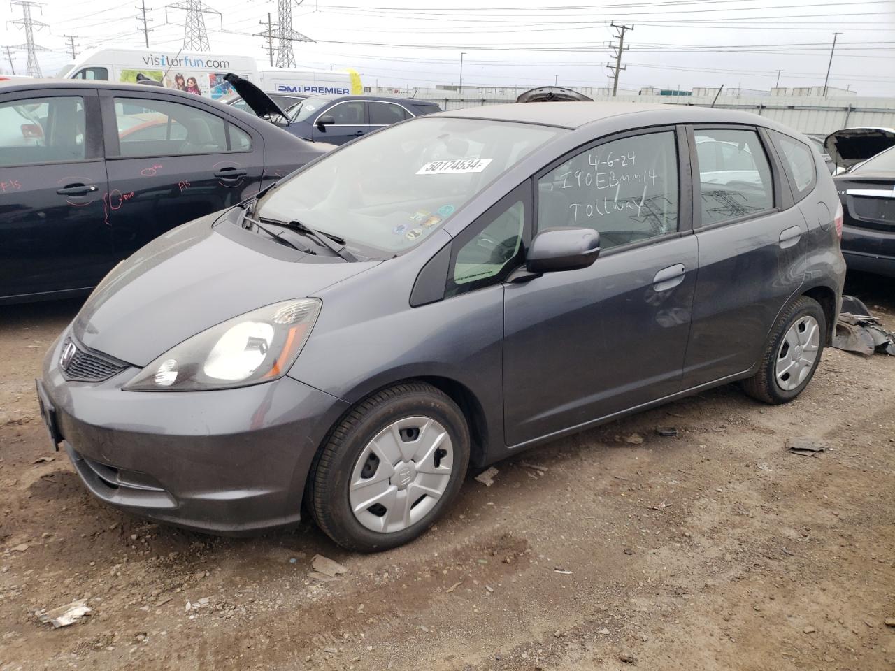 HONDA FIT 2013 jhmge8h35dc021068