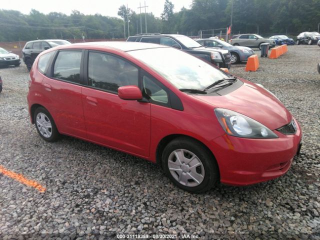 HONDA FIT 2013 jhmge8h35dc025346