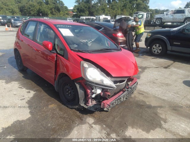 HONDA FIT 2013 jhmge8h35dc058802