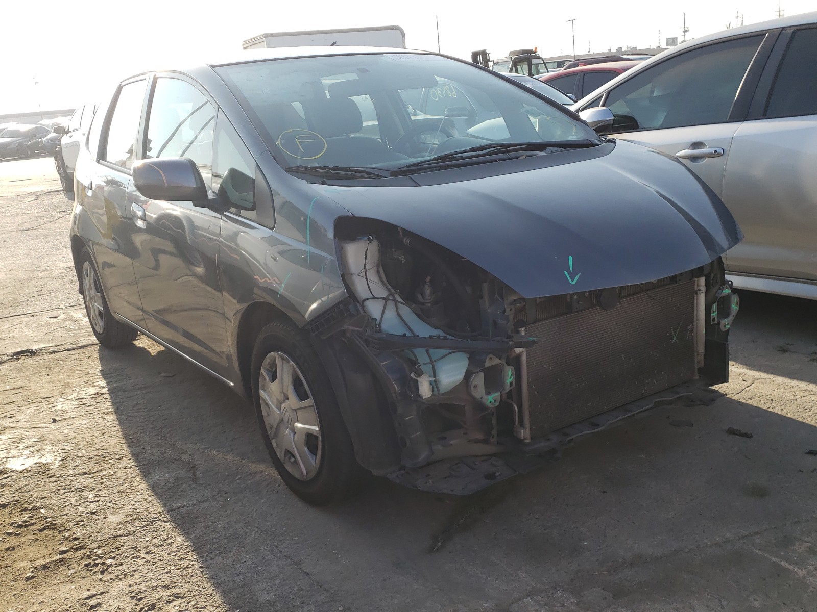 HONDA FIT 2013 jhmge8h35dc062297