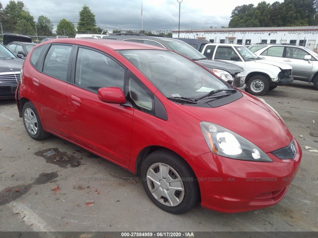 HONDA FIT 2013 jhmge8h36dc006384